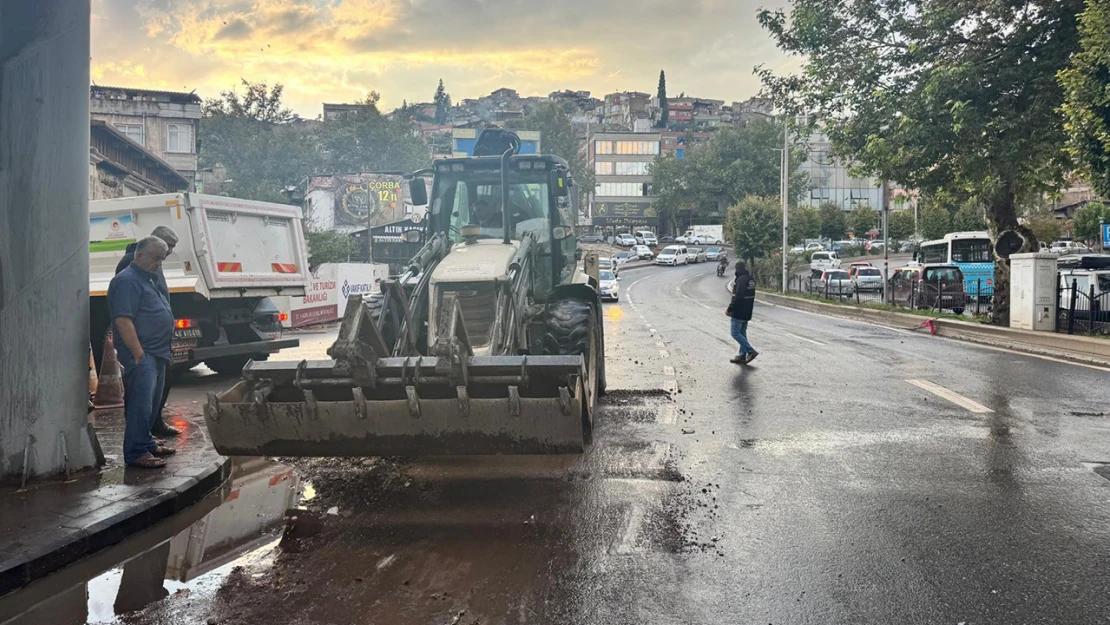 Kahramanmaraş'ta yağış sonrası yoğun çalışma