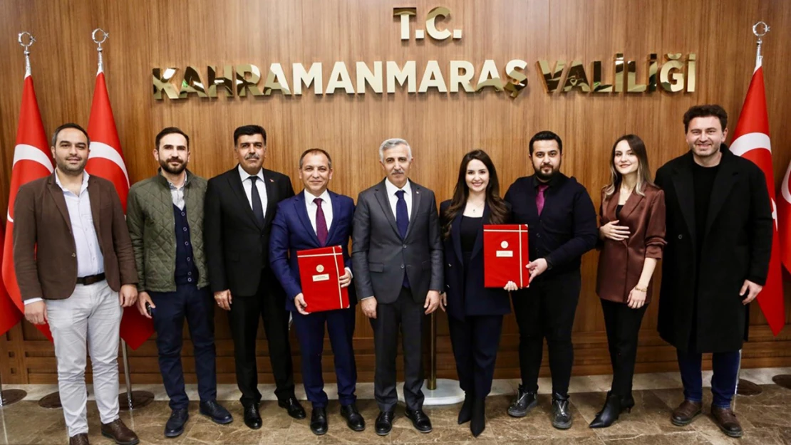 Kahramanmaraş'ta yeni okul için imzalar atıldı