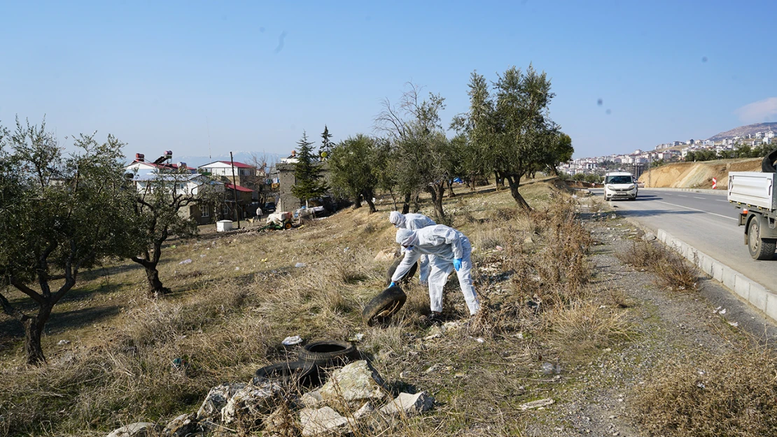 Kahramanmaraş'ta zararlılara kış baskını