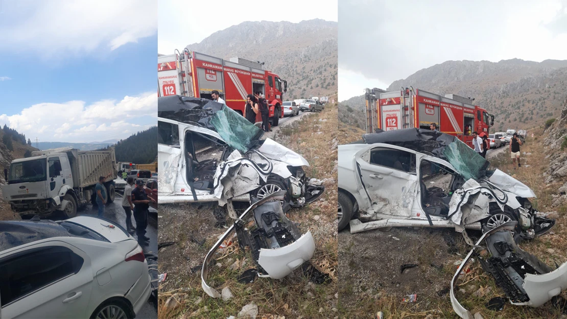 Kahramanmaraş'ta zincirleme trafik kazası: 2 sözleşmeli er hayatını kaybetti