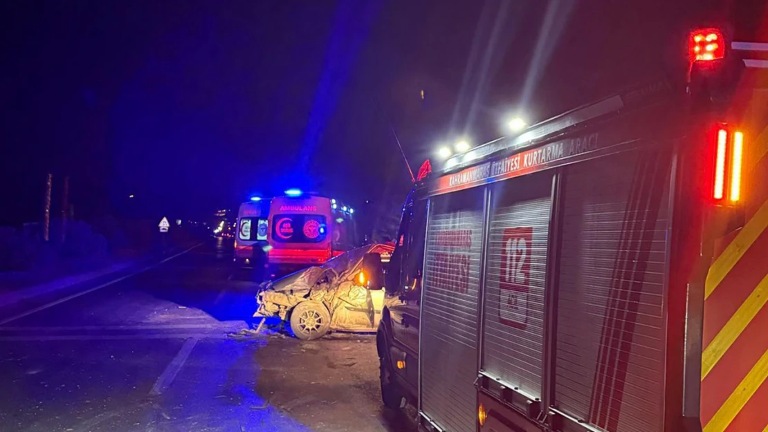 Kahramanmaraş'ta zincirleme trafik kazası