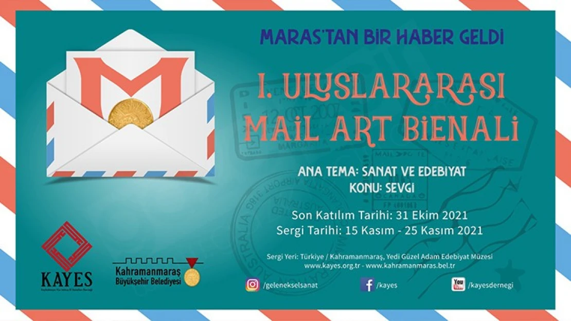 Kahramanmaraş, uluslararası bir sanat etkinliğine daha ev sahipliği yapacak