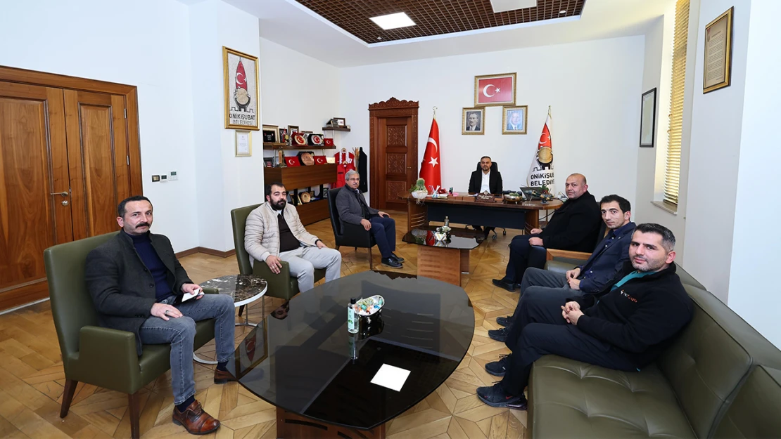 Kahramanmaraş Veteriner Hekimleri Odası'ndan Onikişubat Belediyesi'ne ziyaret