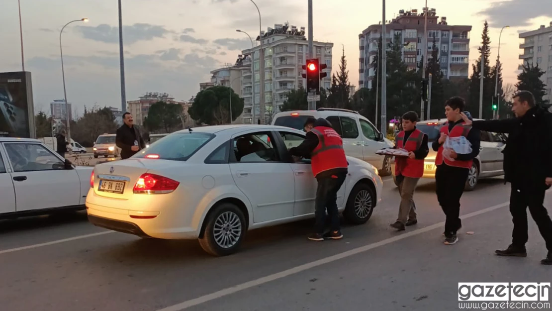 Kahramanmaraşlı öğrencilerden anlamlı etkinlik