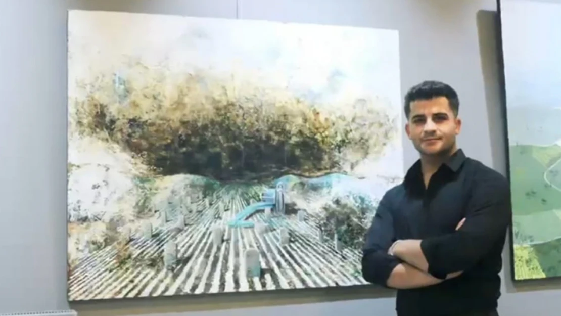 Kahramanmaraşlı ressam Abbas Tuncer'den büyük başarı