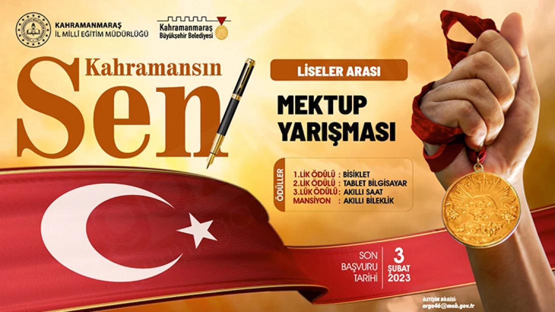 Kahramansın Sen yarışmasında son başvuru 3 Şubat