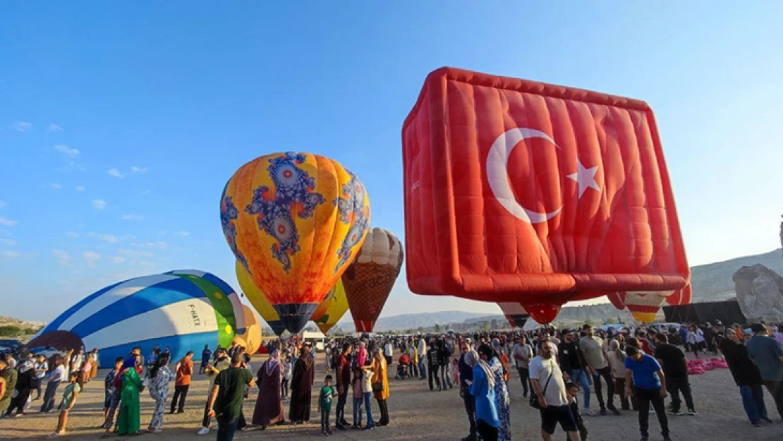 Kapadokya Balon Ve Kültür Yolu Festivali'ne yoğun katılım