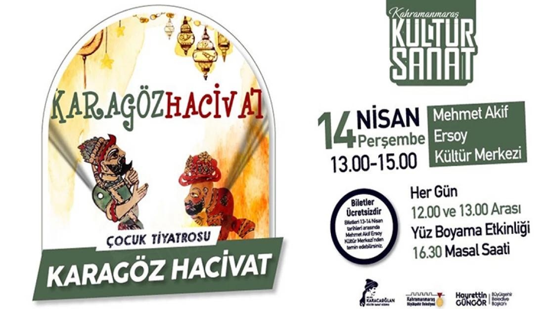 'Karagöz – Hacivat' tiyatrosu minik izleyicilerini bekliyor