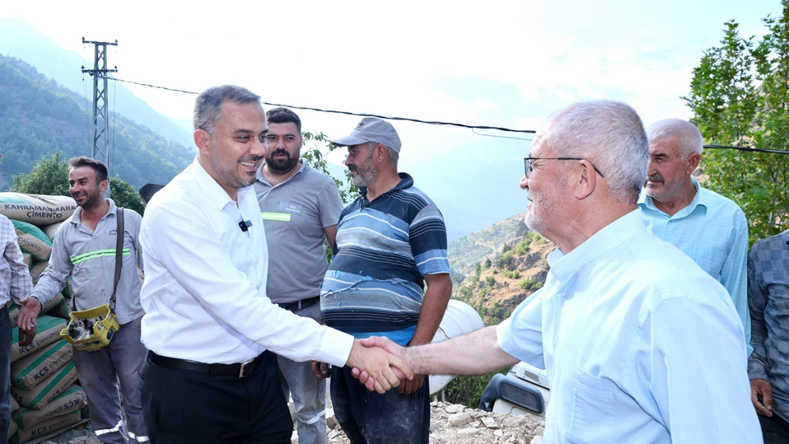 Kırsal mahallelerdeki ilk yerinde dönüşüm temeli atıldı