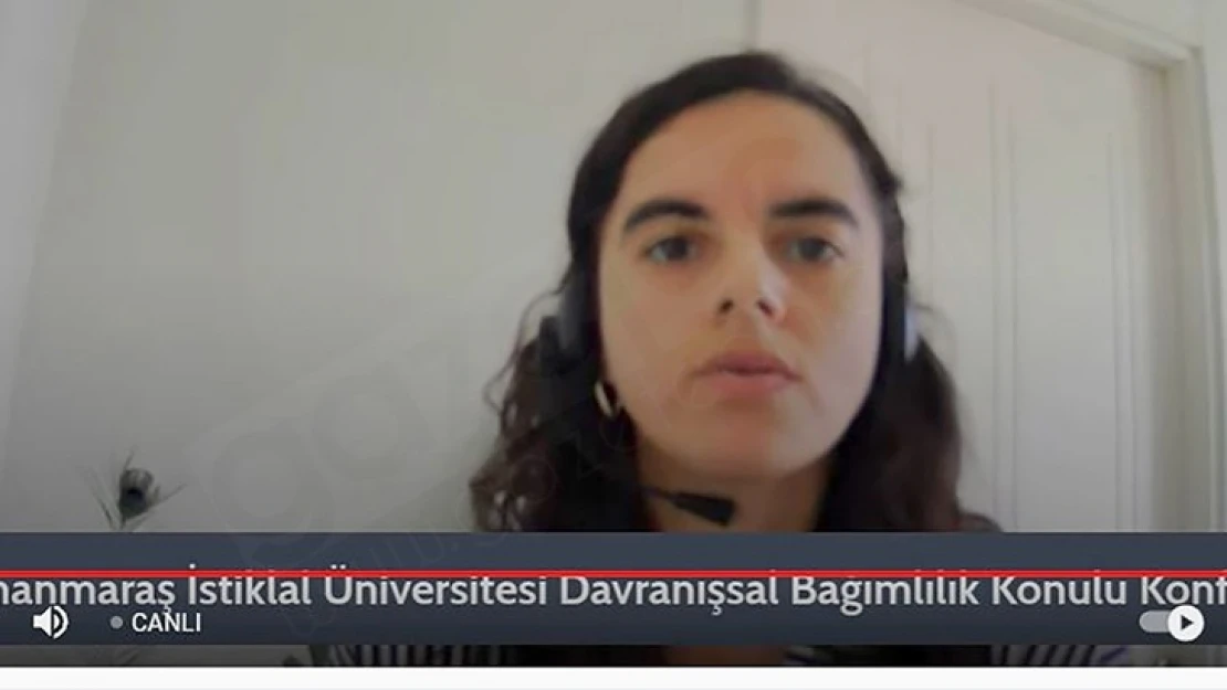 KİÜ tarafından 'davranışsal bağımlılık' konulu online konferans düzenlendi