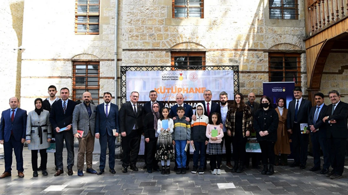 Kütüphane Haftası Kahramanmaraş'ta düzenlenen etkinlikle kutlandı