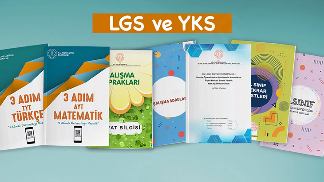 LGS ve YKS öğrencilerine 15 milyon yardımcı kaynak ulaştırıldı