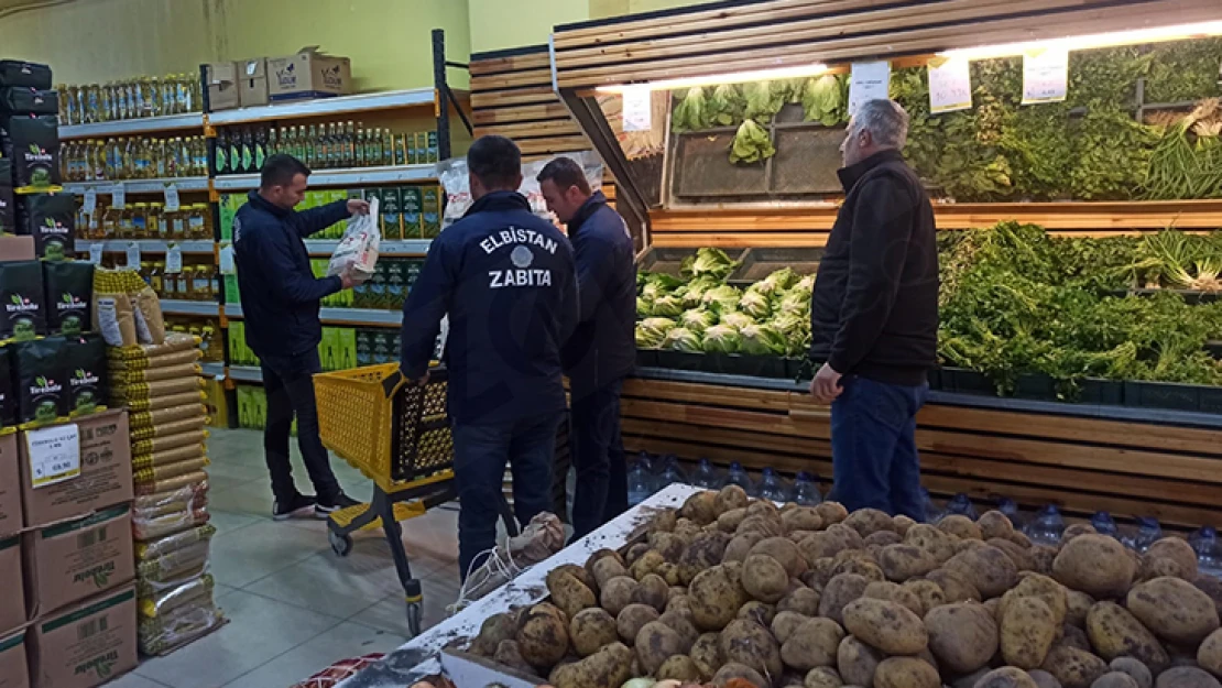 Marketlere denetim, çok sayıda ürüne el konuldu