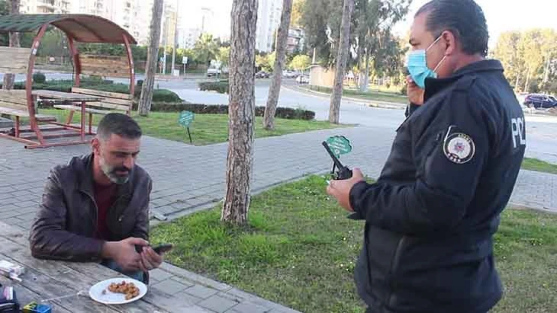 Maske takmayan kişiye para cezası