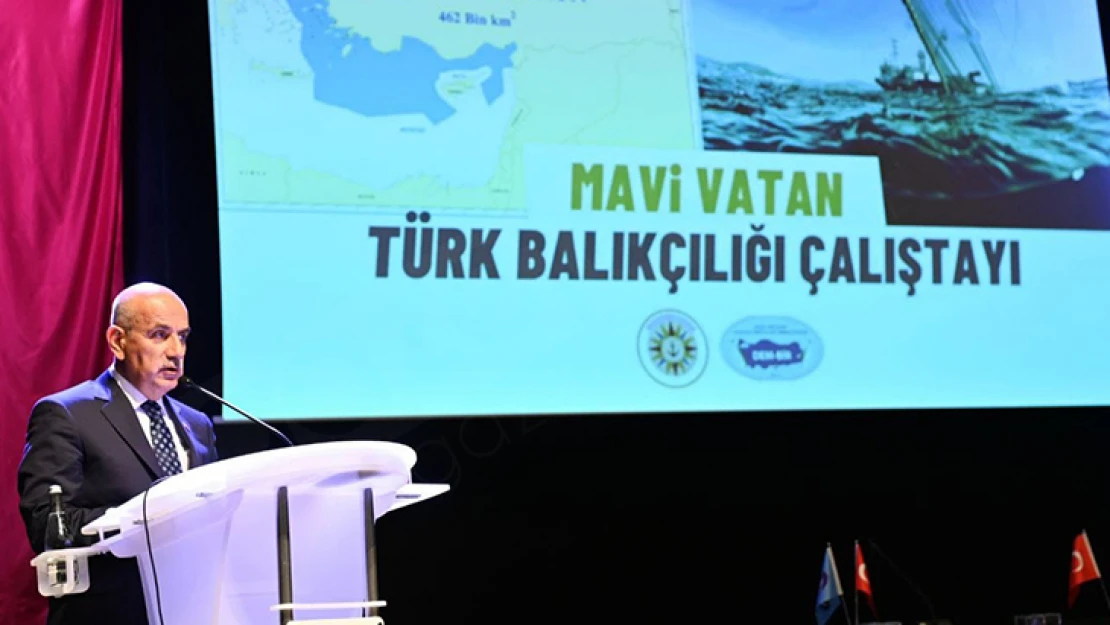 Mavi Vatan-Türk Balıkçılığı çalıştayı düzenlendi