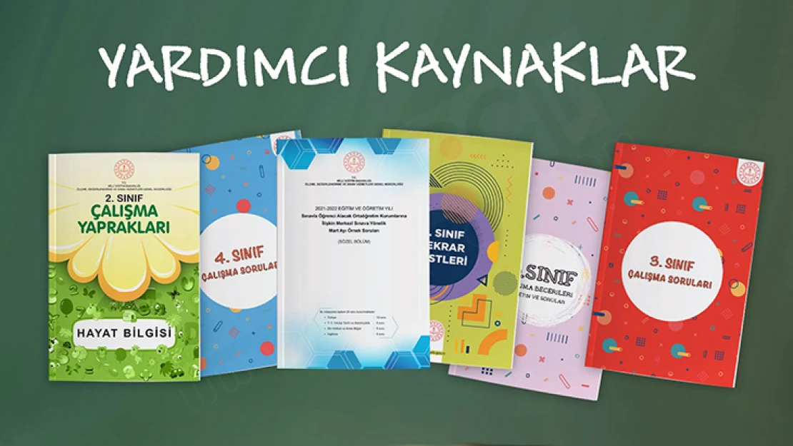 MEB, 8 bin sorudan oluşan yardımcı kaynak paketini yayımladı