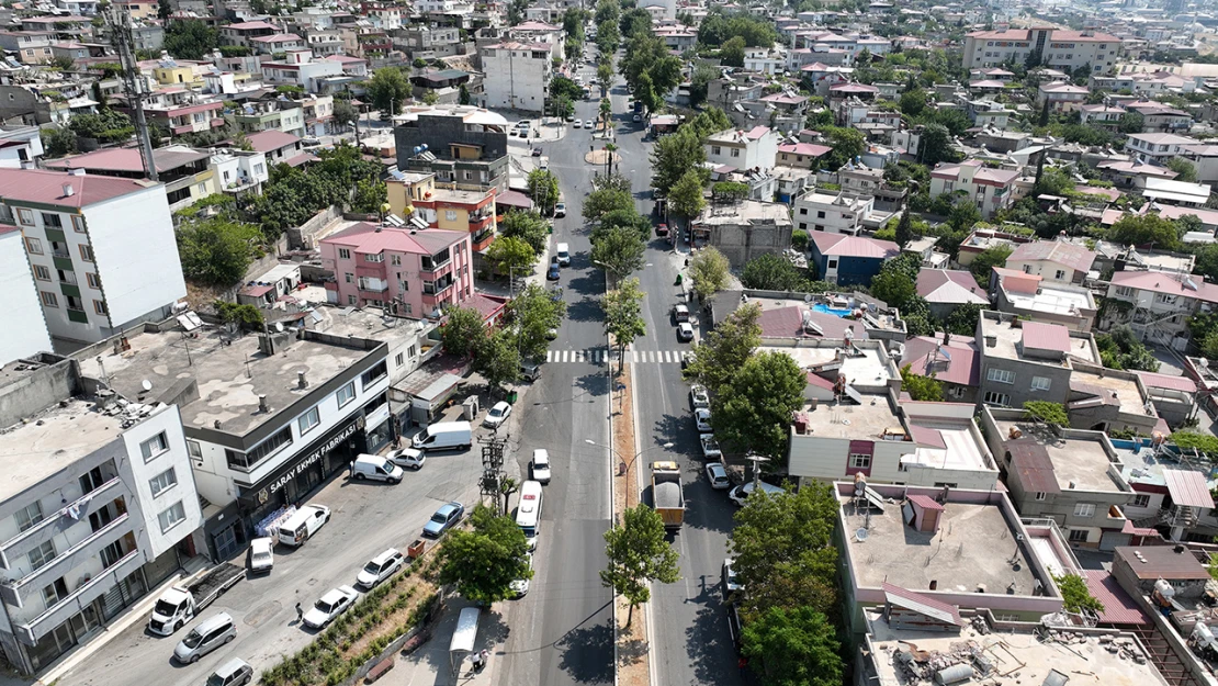 Mehmet Ali Kısakürek Caddesi, 10 Milyon TL'lik yatırımla yenilendi