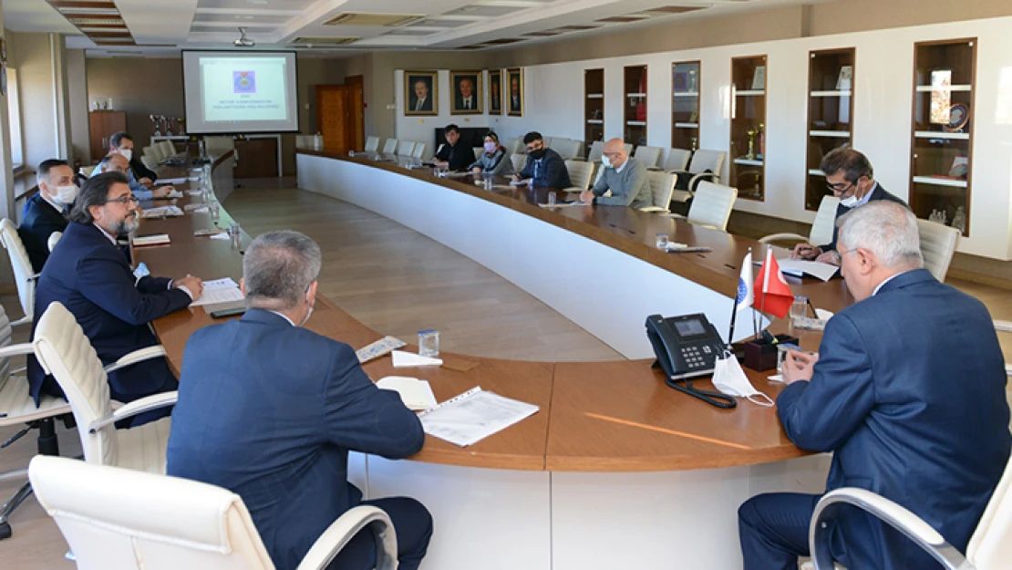 Meslek Yüksekokulları koordinasyon toplantısı yapıldı