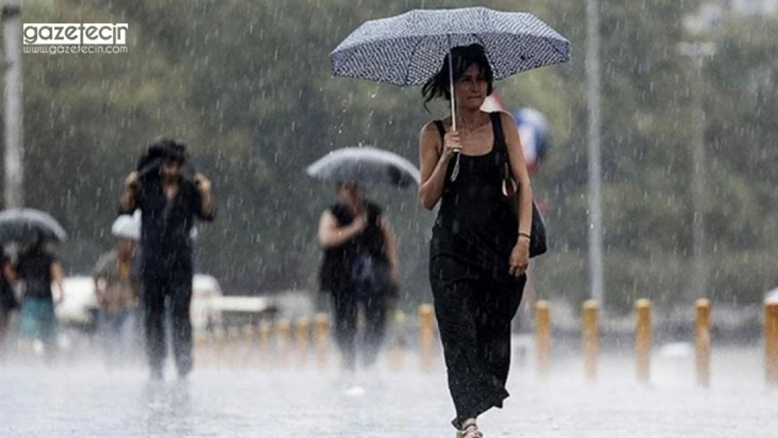 Meteorolojiden sağanak uyarısı