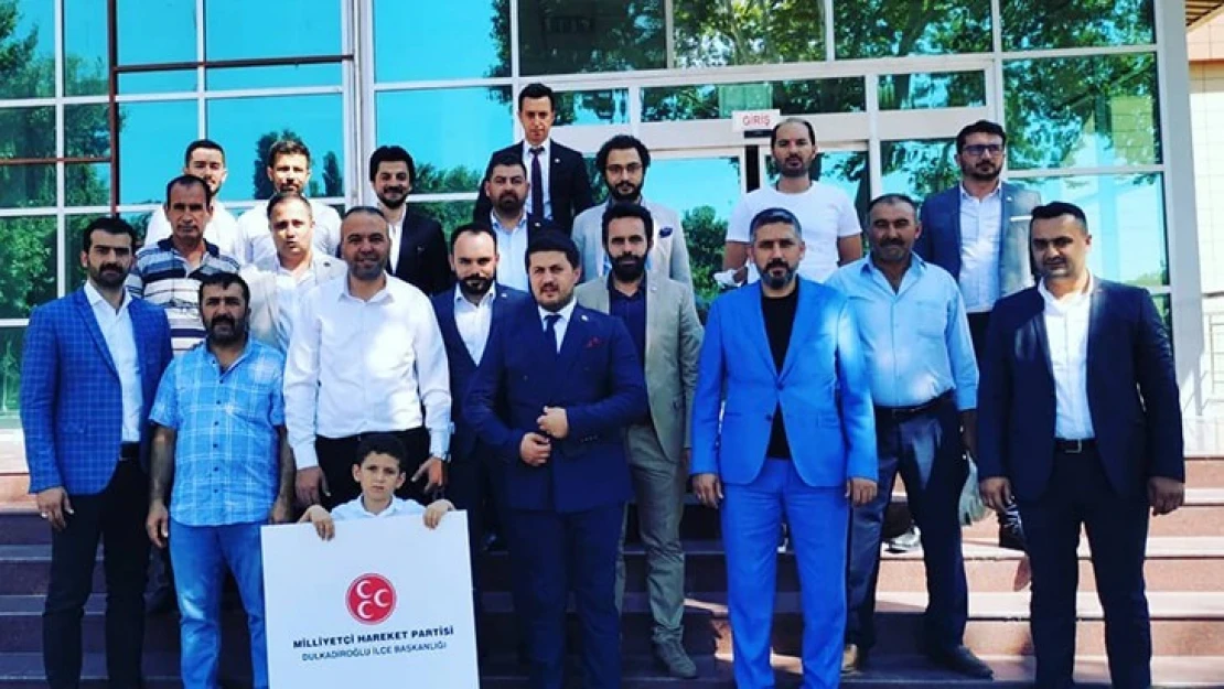 MHP Dulkadiroğlu yeniden Başkan Satıcı'ya emanet