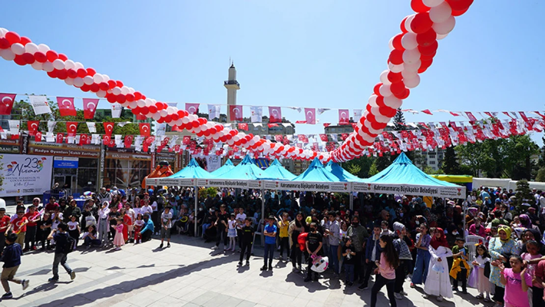 Milli İrade Meydanı'nda doyasıya eğlendiler