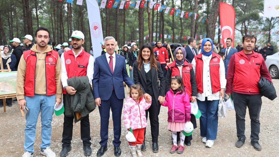 Mükerrem Ünlüer, 'İstiyoruz ki memleketimiz daha yeşil olsun'