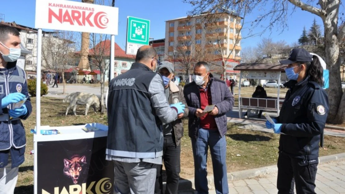 NARKO Ekipleri Afşin'de vatandaşları bilgilendirdi