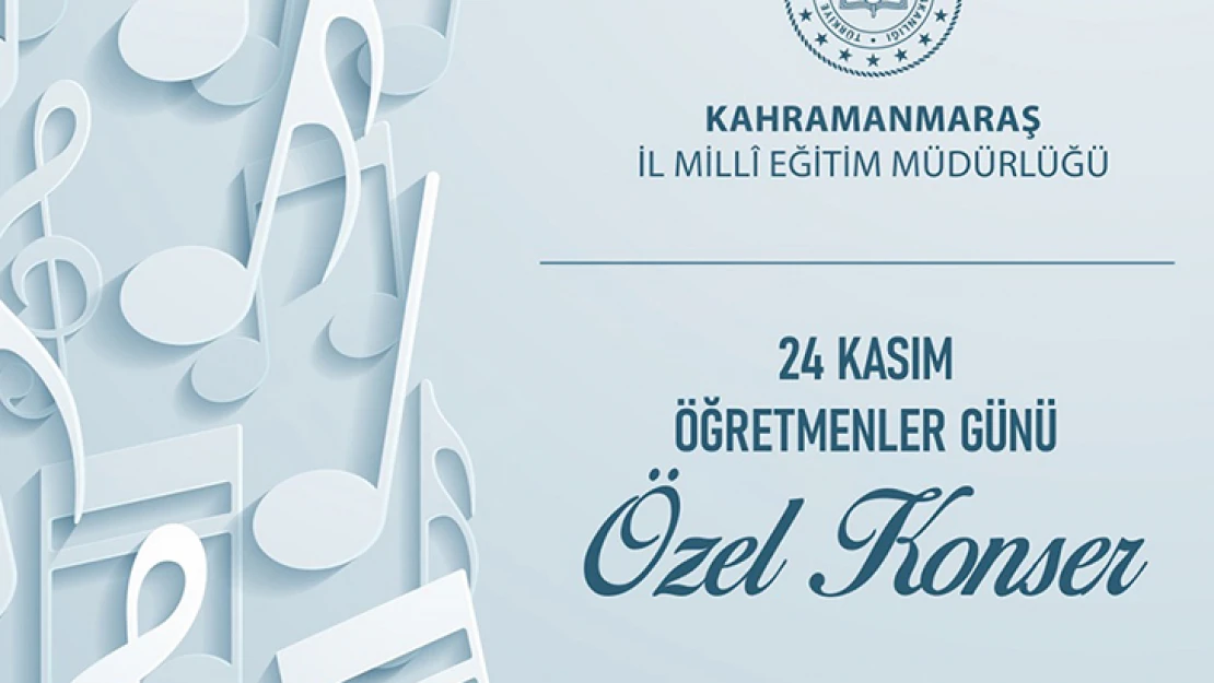 Öğretmenlere özel konser