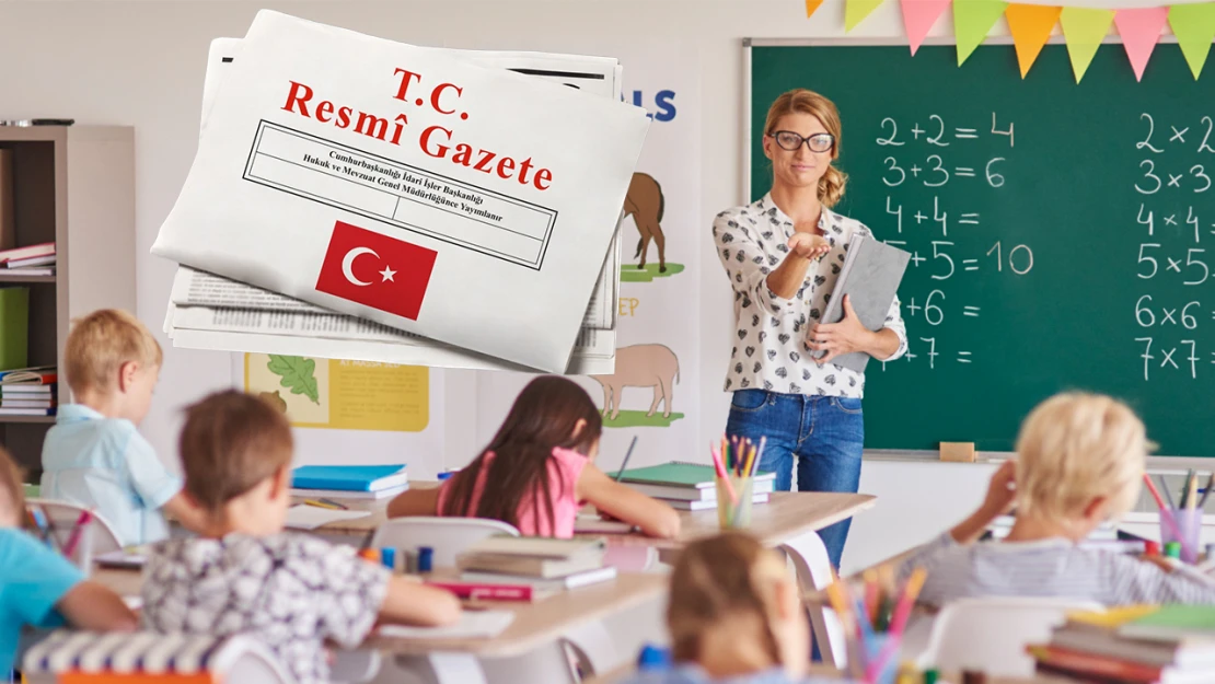 Onbinlerce öğretmeni ilgilendiren yönetmelik, Resmi Gazete'de yayımlandı