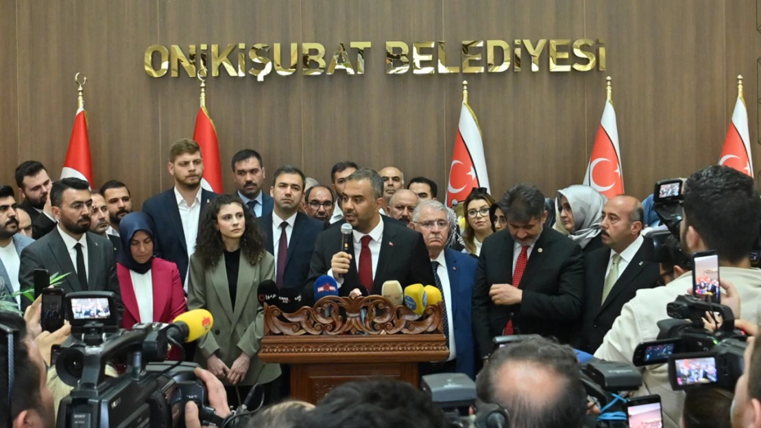 Onikişubat Belediye Başkanı Hanifi Toptaş, göreve başladı