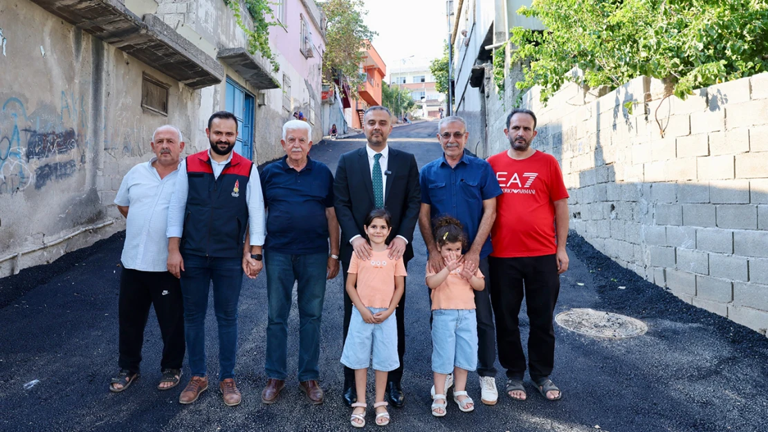 Onikişubat'tan Dumlupınar Mahallesi sakinlerinin yüzünü güldüren yatırım