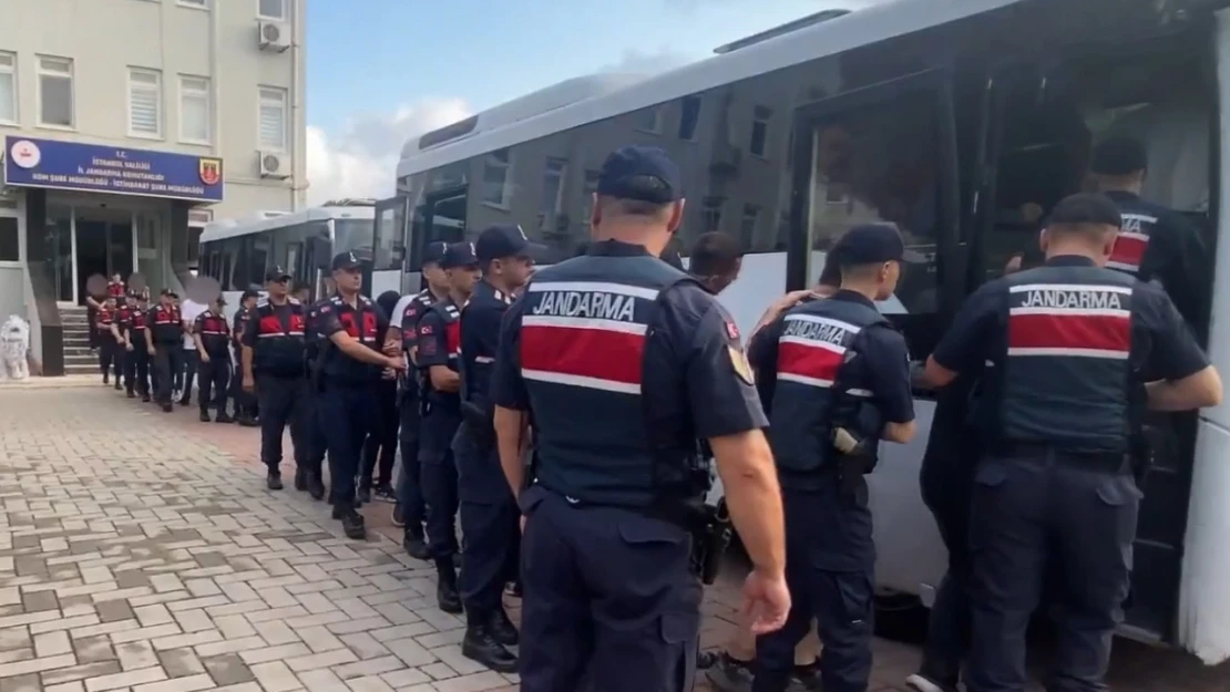 Organize suç örgütüne ağır darbe! 21 şüpheli tutuklandı