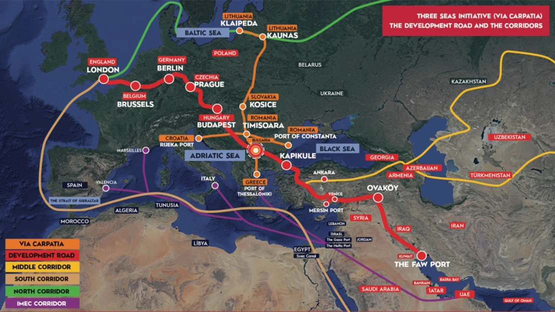 Orta Koridor ve Kalkınma Yolu'nu güçlendirecek proje hayata geçiyor