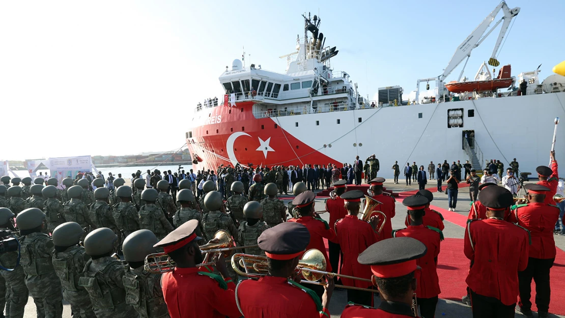 Oruç Reis, Somali'de böyle karşılandı