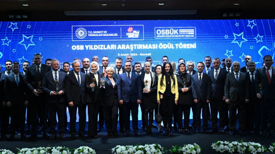 OSB'lerin yıldızları belli oldu