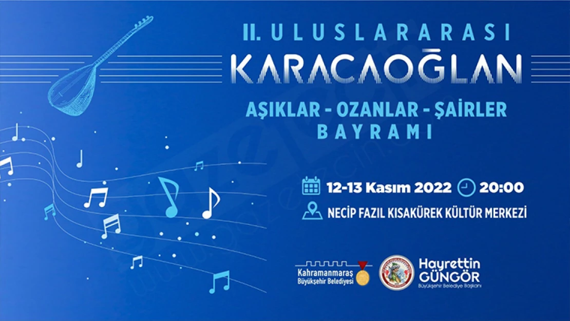 Ozanlar, Kahramanmaraşlılara müzik ziyafeti yaşatacak