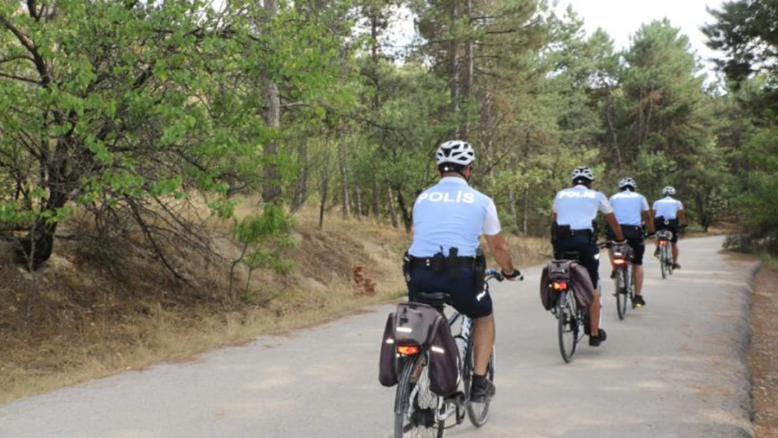 Park, bahçe ve mesire alanları, bisikletli Martı Polislere emanet