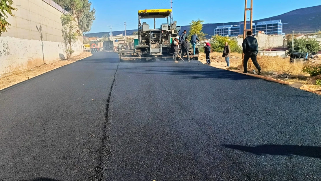 Pazarcık'ta bir mahallenin daha ulaşım standardı artırıldı