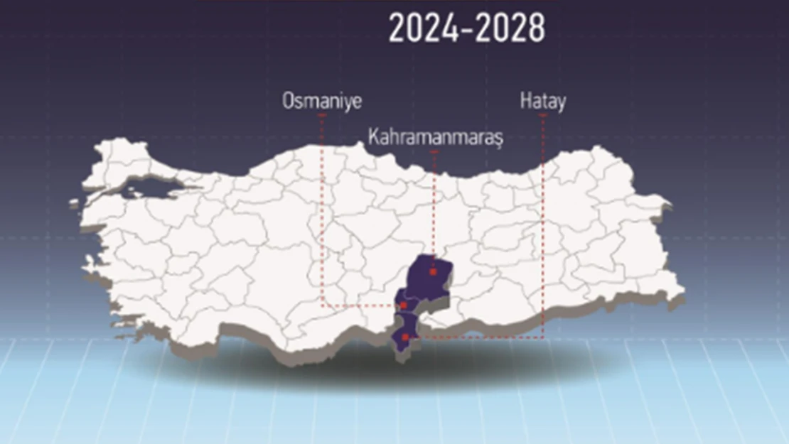 Plan onaylandı! Kahramanmaraş, Hatay ve Osmaniye için yeni dönem başlıyor