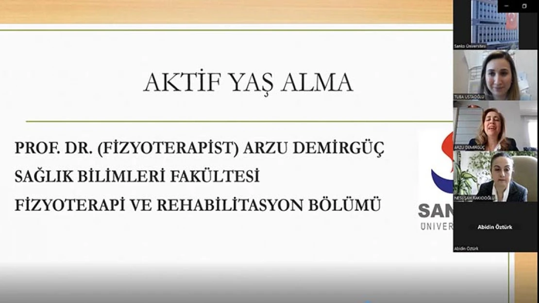 Prof. Dr. Pasinlioğlu: Sağlıklı bir şekilde yaşlanmak için bedenimize ve ruhumuza iyi bakmalıyız