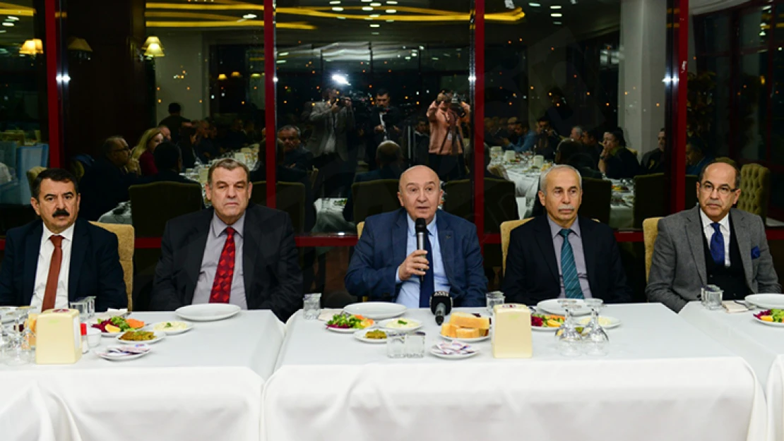 Rektör Yasım, basın mensuplarını KSÜ'de ağırladı