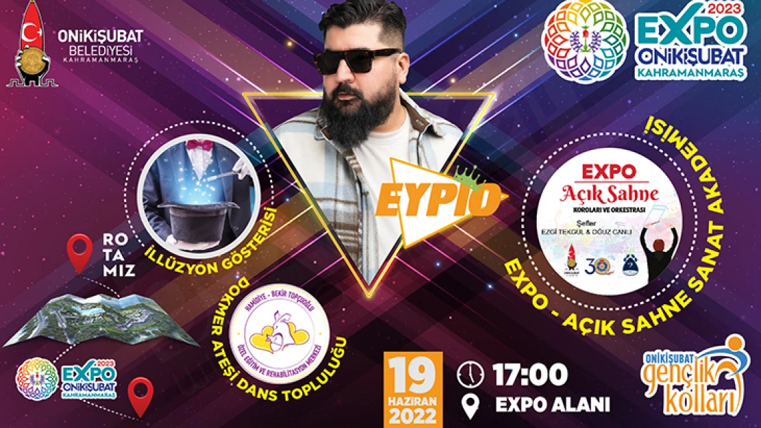 Rotamız, EXPO 2023 sloganıyla ilk konser Eypio'dan