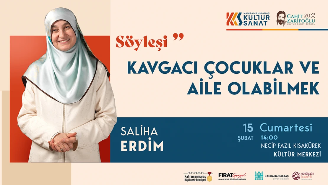 Saliha Erdim, yeniden Kahramanmaraş'ta