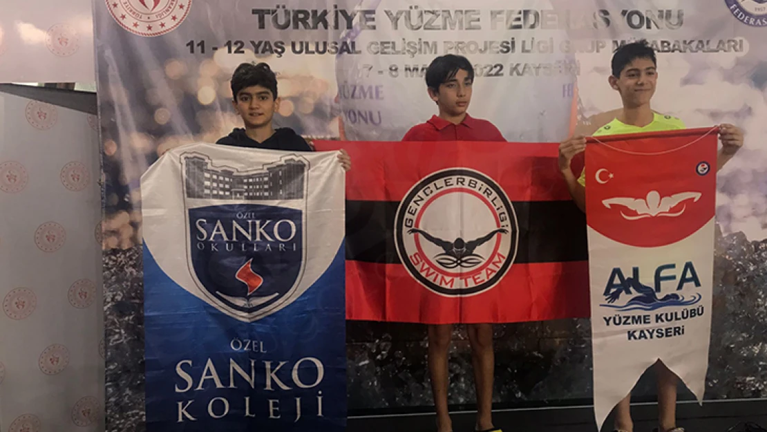 SANKO Okulları öğrencileri başarıya kulaç attı