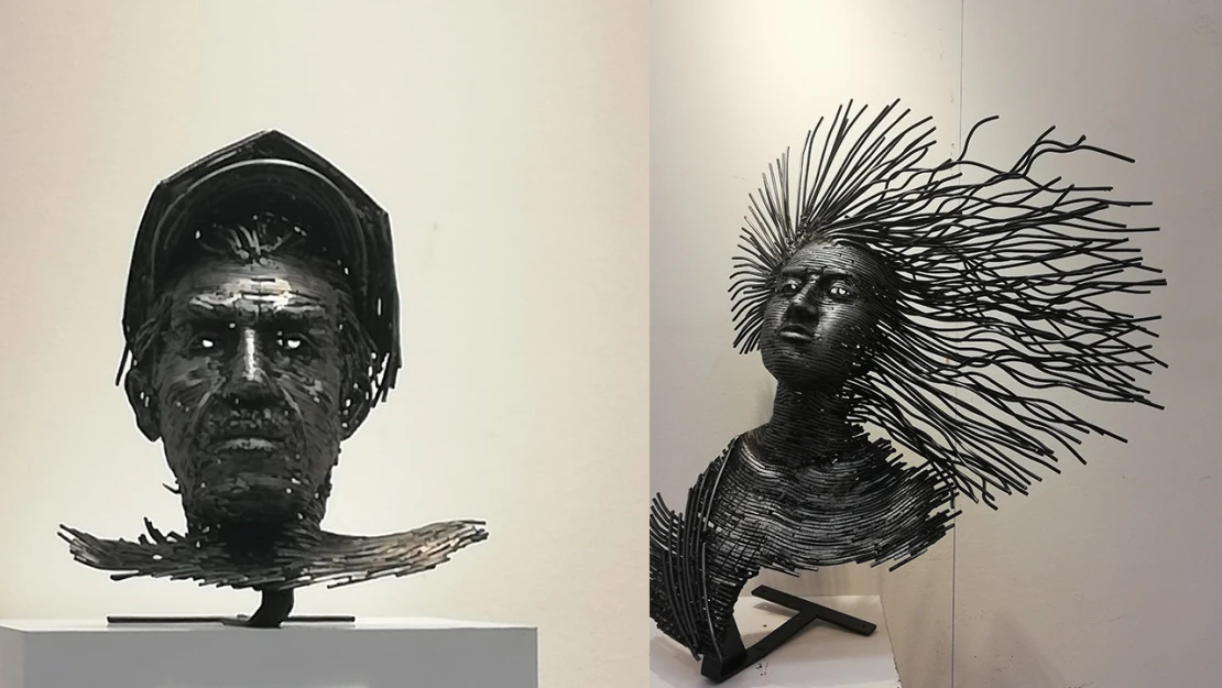 SANKO Sanat Galerisi'nde heykel sergisi