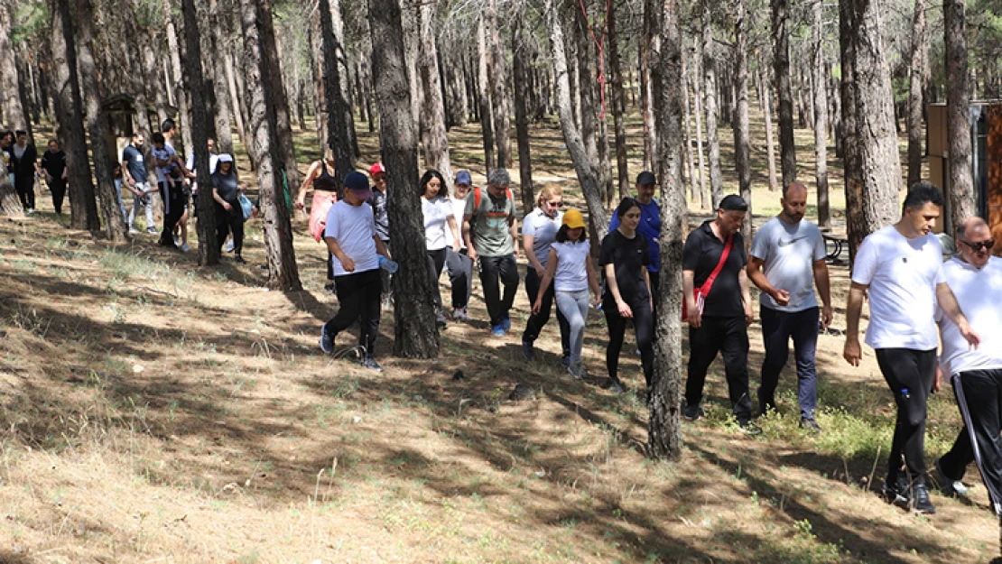 Sanko Üniversitesi Hastanesi'nden doğa yürüyüşü