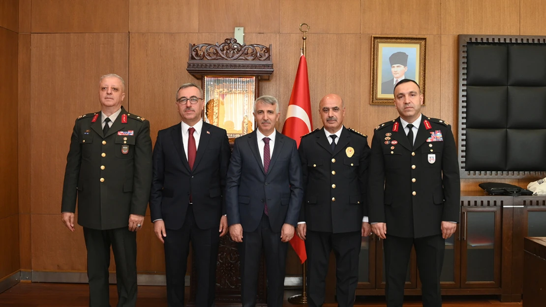 Şehir protokolünden Güngör'e veda ziyareti