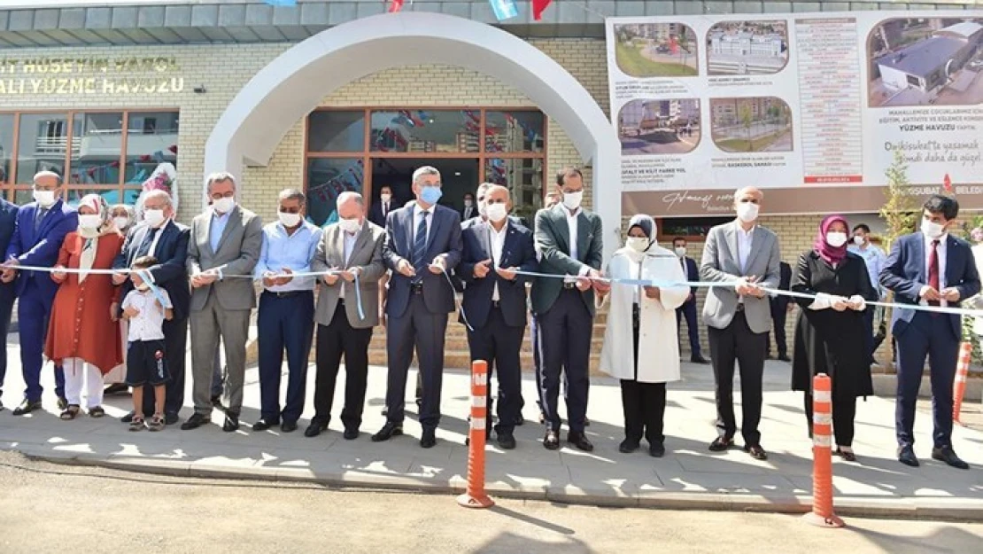 Şehit Hüseyin Varol Kapalı Yüzme Havuzu açıldı