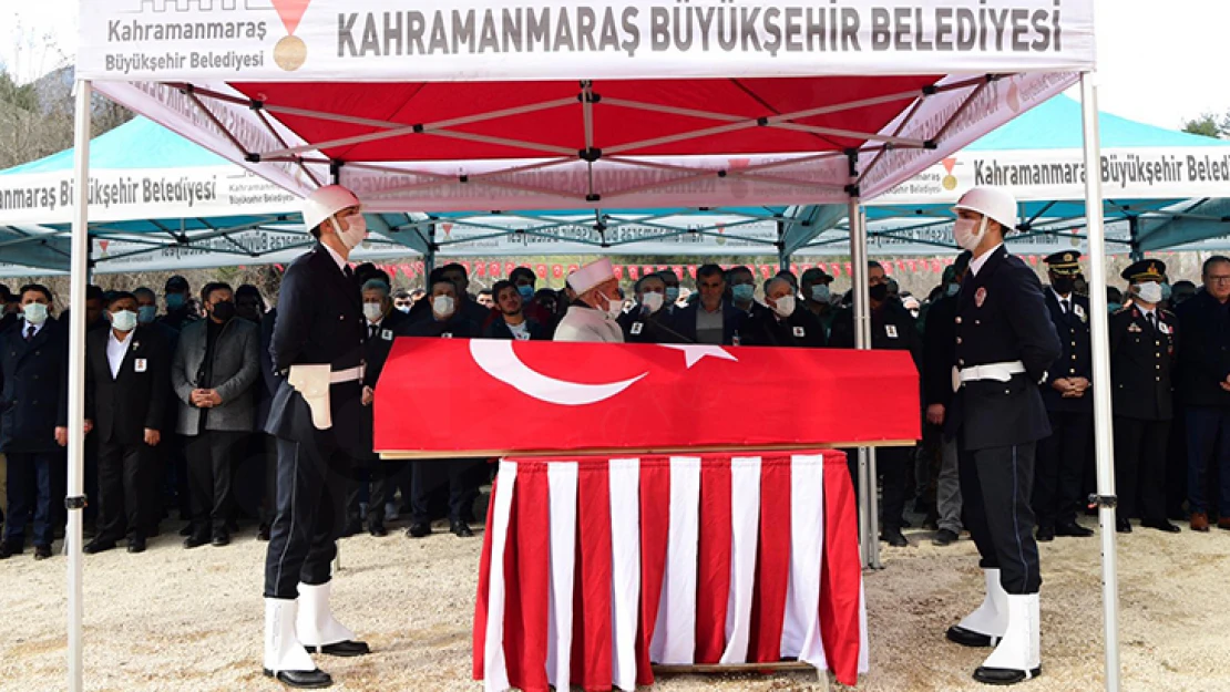 Şehit Polis Memuru Eyüp Saz, Kahramanmaraş'ta dualarla toprağa verildi