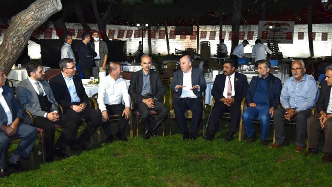 Şehit ve gazi aileleri iftarda buluştu